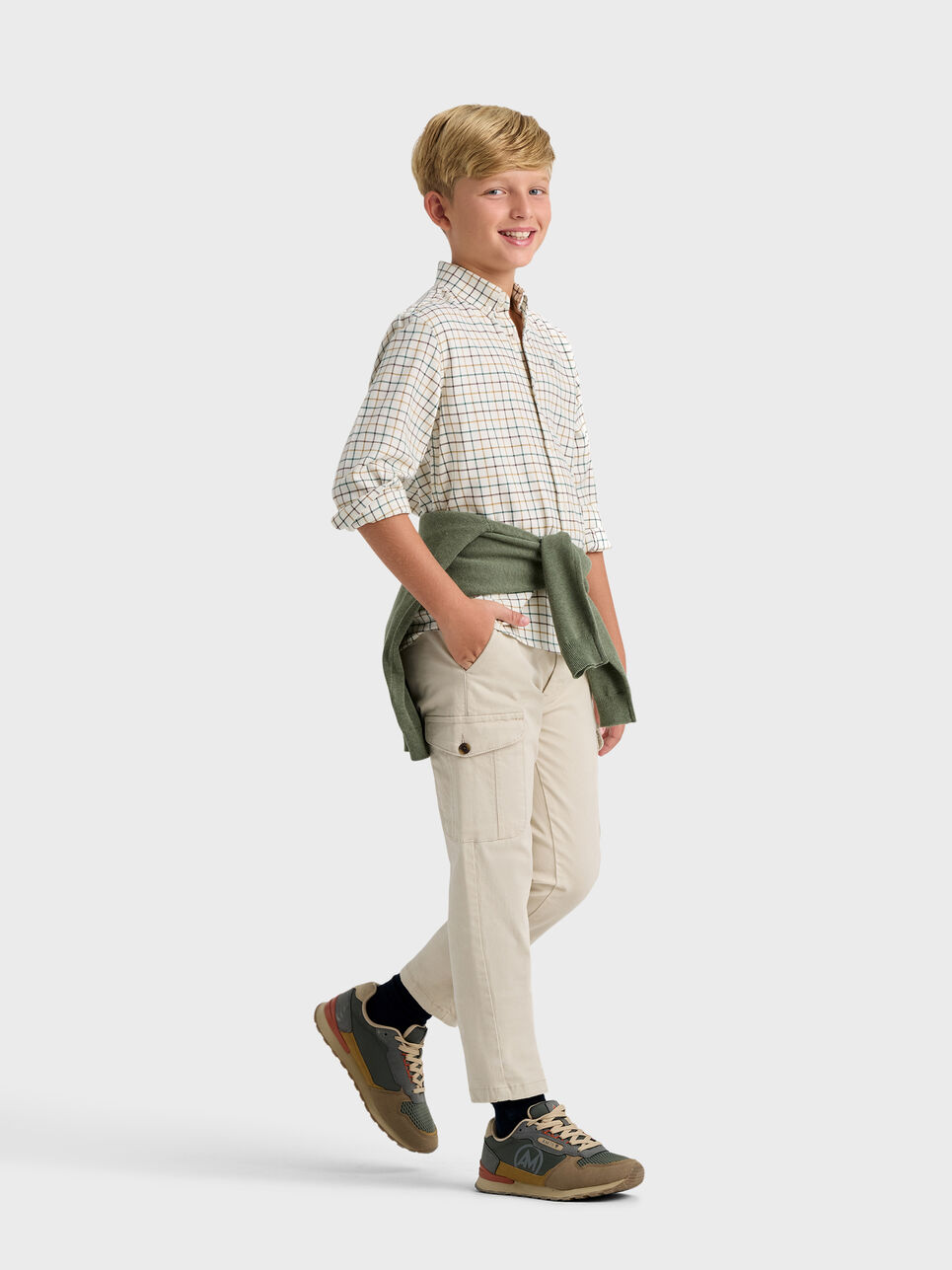 CAMISA FLANNEL CHECKS KIDS